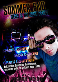 Summer End Neon & UV Licht Party