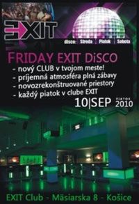Friday Exit Disco@Exit VIP Club