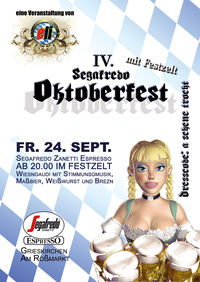 Oktoberfest - das 4. Segafredo Oktoberfest@Segafredo Espresso