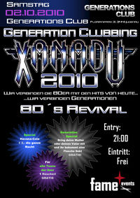 Xanadu Generation Clubbing@GenerationsClub