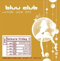 Leisure Friday@Bluu Club