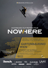 Snowboard Film Premiere of NowHere@Gartenbaukino