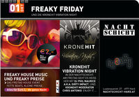 Freaky Friday und Kronehit Vibration Night