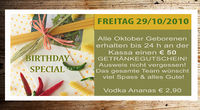 Birthday Special@Fledermaus Graz