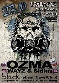 DnB eXtreme - OZMA [Russland] l WAYZ & Sidius [England] @b.lack