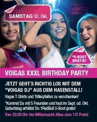 Voigas XXXL Birthday Party@Hasenstall