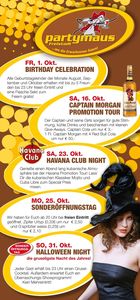 Captain Morgan Promotion Tour!@Partymaus Freistadt