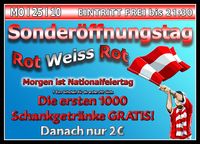 Sonderöffnungstag Rot Weiss Rot