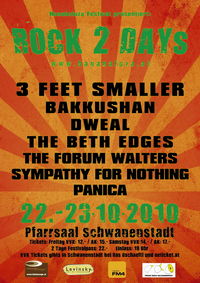 ROCK2DAYs@Pfarrsaal Schwanenstadt