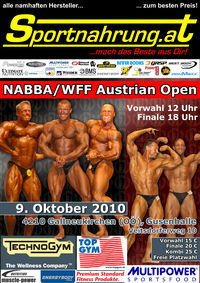 Austrian Open Bodybuilding & Fitness@Gusenhalle