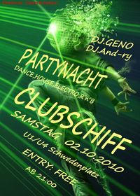 Partynacht@Clubschiff