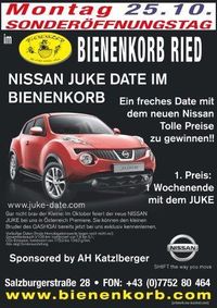 Nissan Juke Date@Bienenkorb Ried