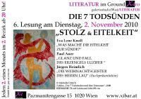 Literatur im Ground Xiro@Xi Cafe & Bar