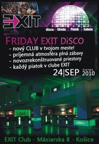 Friday Exit Disco@Exit VIP Club