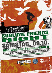 sublime friends night@Otto Wagner Pavillon / Club U