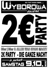 2 € Party@Wyborowa