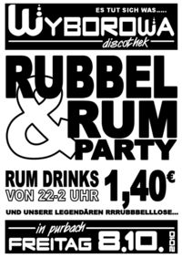 Rubbel Rum Party
