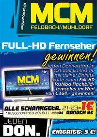 Full-HD Fernseher gewinnen!@MCM  Feldbach