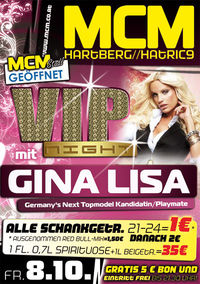VIP Night mit Gina Lisa!@MCM Hartberg