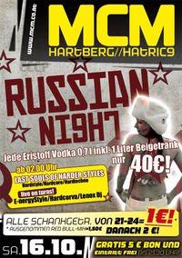 Russian Night!@MCM Hartberg