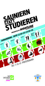 Saunieren Statt Studieren@Pratersauna