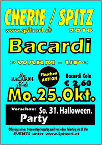 Bacardi Night@Tanzcafe Cherie Spitz