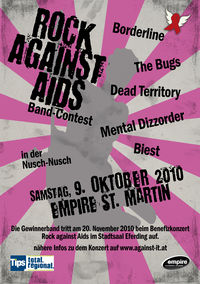 Rock against Aids-Bandcontest@Empire St. Martin