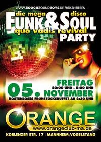 Funk &Soul Quo Vadis Revival Party@Orange Club
