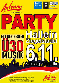 Die Antenne Salzburg Party@Ziegelstadel Hallein