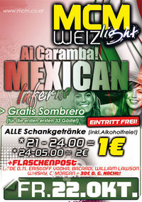 Ai Caramba! MEXICAN Inferno@MCM Weiz light