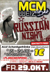 Russian Night@MCM Weiz light