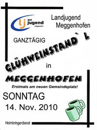 Glühweinstandl -2010-@Gemeindezentrum Meggenhofen