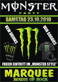 Monster Party@Marquee 2.0