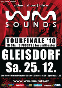 WM-Sounds Tourfinale@forumKloster Gleisdorf