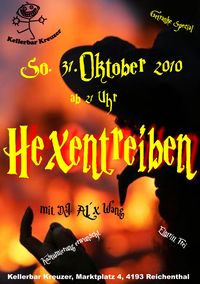 Hexentreiben (Halloween)@Kellerbar Gh. Kreuzer