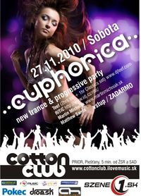 Euphorica - new trance party@Cotton Club