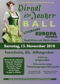 Dirndl und Janka Ball@Kirchenwirt Affengruber