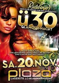 ü30 Glamour Night@Plaza Club Mannheim