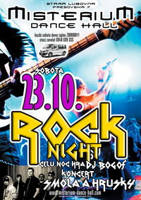 Rock Night@Misterium Dance Hall