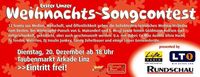 1. Weihnachs-Songcontest@Taubenmarkt-Arkade