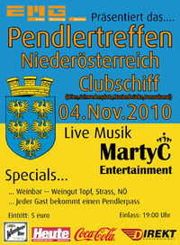 Pendlertreffen NÖ@Clubschiff