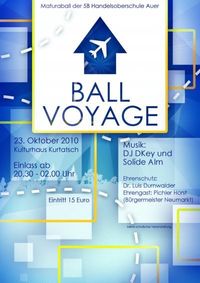 Ball Voyage Maturaball der 5B Handelsoberschule Auer@Kulturhaus Kurtatsch
