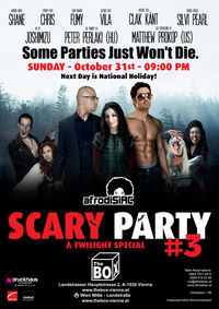 Afrodisiac - Scary Party #3, a Twilight Special@The Box 2.0