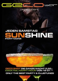 Sunshine Partyzone@Geco Bar