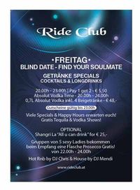 Blind Date - Find Your Soulmate@Ride Club
