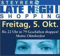 Steyrer Late Night Shopping@Altstadt Steyr