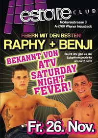 Feiern mit den Stars von ATV Saturday Night Fever@Club Estate