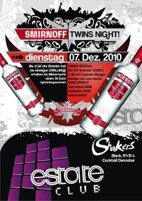 Smirnoff Twins Night@Club Estate