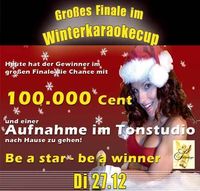 Großes Finale im Winterkaraokecup