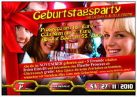 Geburtstags Party für alle Novemberl Geburtstagskinder@Disco P2